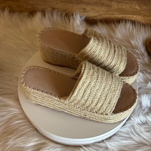 PrettyLittleThing Beige Espadrille Platform US 9